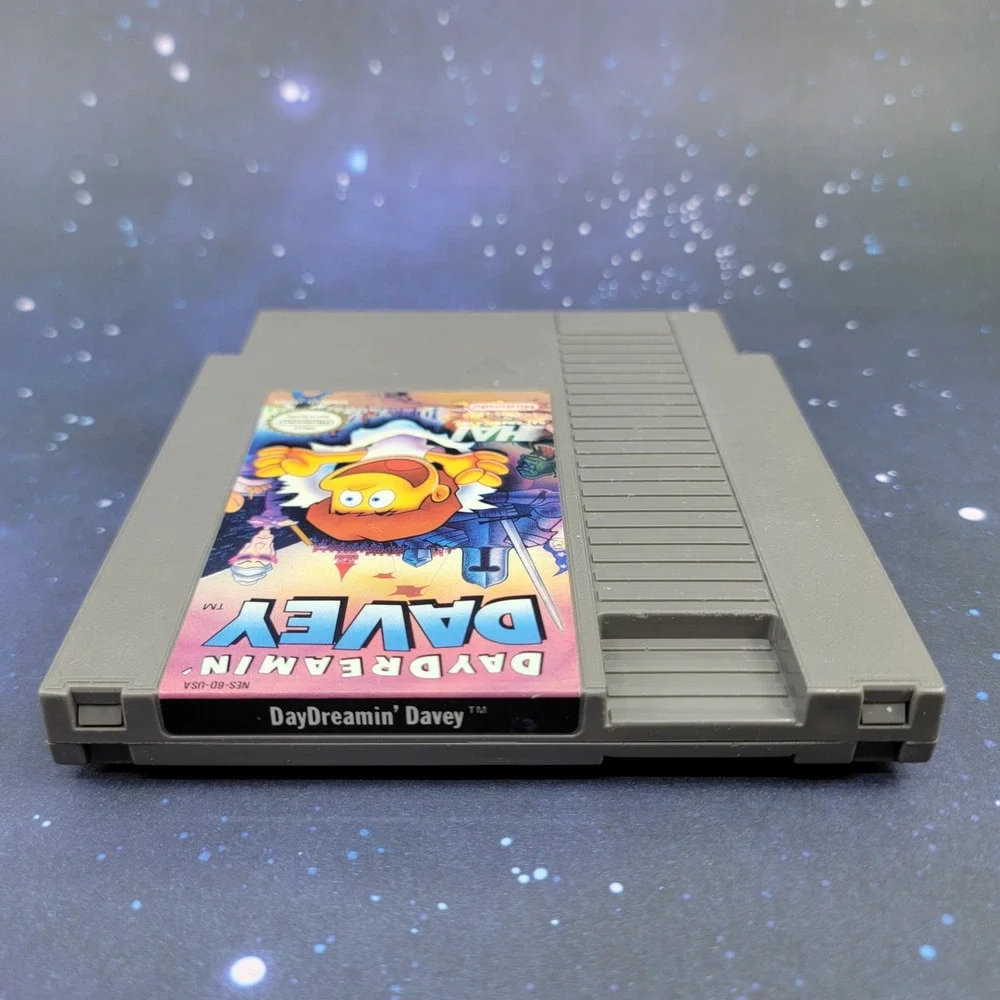 DayDreamin' Davey Nintendo NES HAL America Authentic Video Game Cartridge Tested